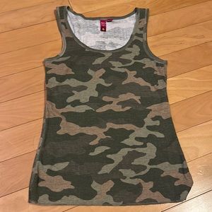 Camo tank top from SO size large